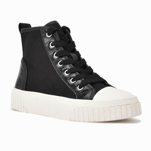 Nine West Dyiane High Top Sneakers - Black - Ireland (UV5049367)